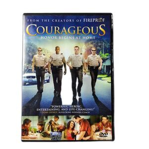 Courageous DVD 2011 Movie PG-13 Faith Christian Family Police